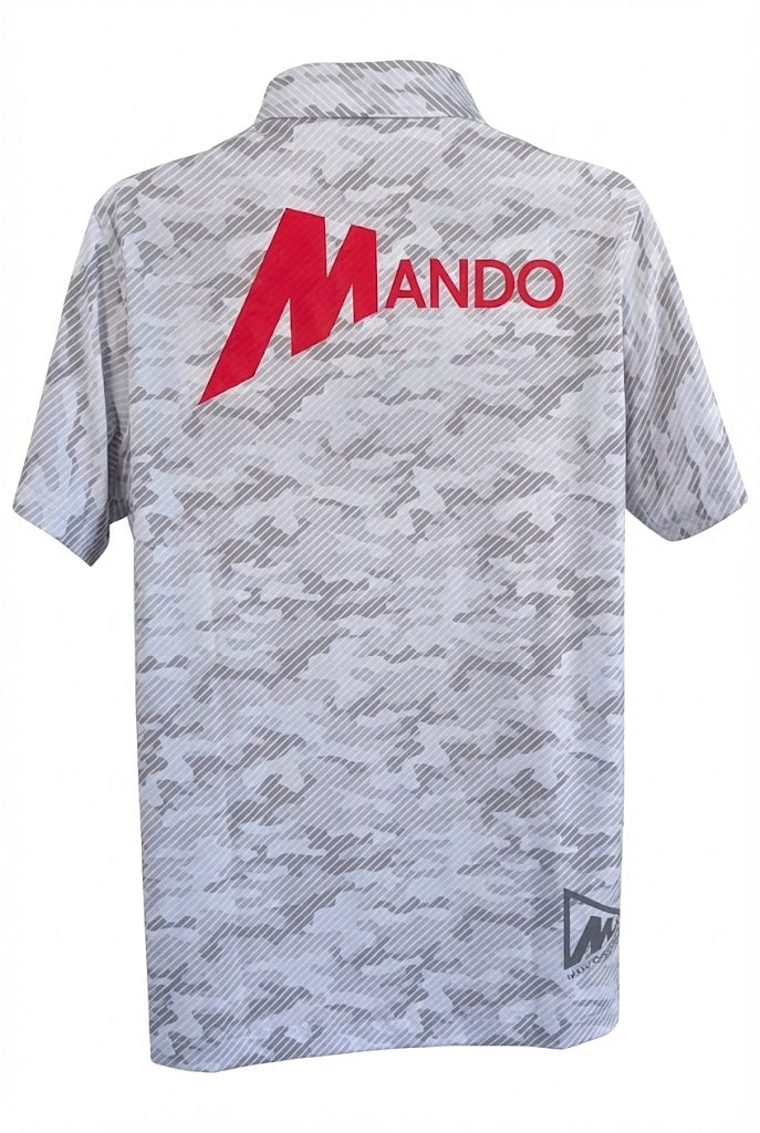 Polo camouflage Blizzard - Gris/Blanc