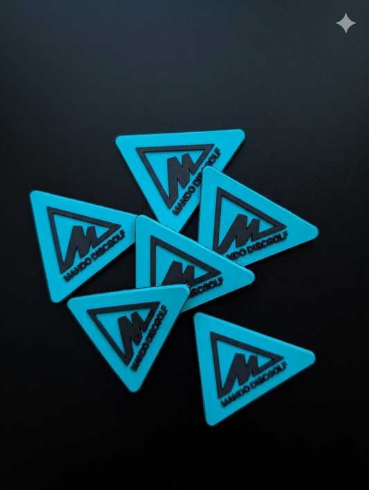 Mando Rubber Patch - Blue