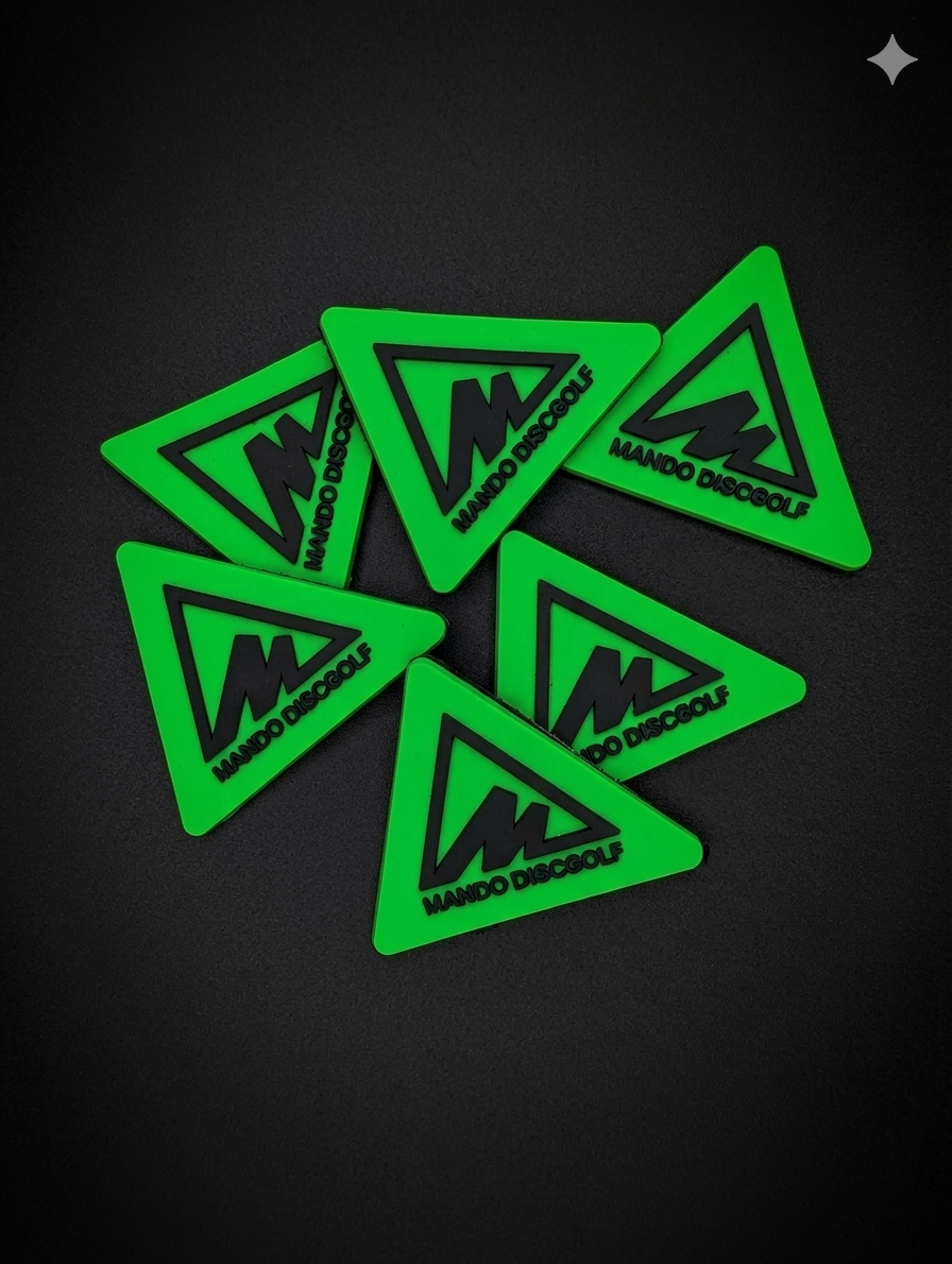 Mando Rubber Patch - Green