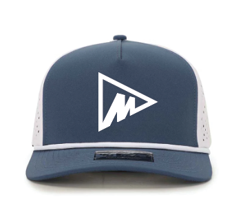 Performance Disc Golf Hat - Navy / White